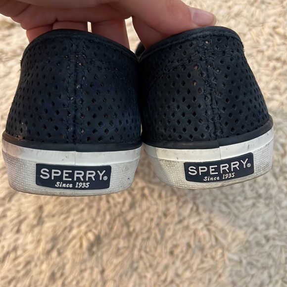 Sperry Slip On Shoes - Navy Blue / White - Picture 5 of 5
